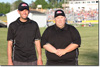 Josh Berka and Dave Bohnenkamp at Iowa City Regina 5-22-2012