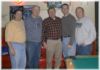Dave, Carl, Tom, Mike W., and Mike M. at Herb 'n Lou's